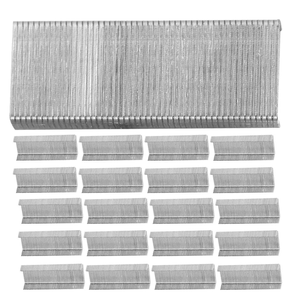 12 Scatole di Ricariche per Graffette da Ufficio, Mini Graffette Compatibili con Graffette Standard