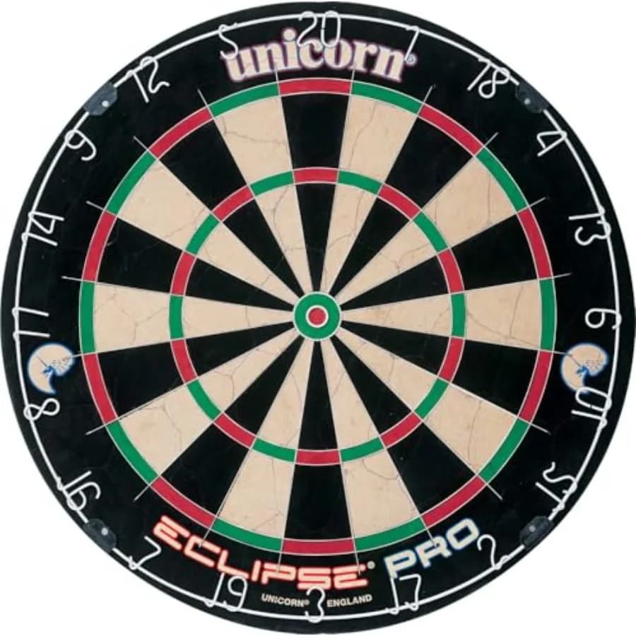 Tavole da freccette Eclipse Pro e Ultra Championship Edition con punta in acciaio - Filo ultrasottile, bersaglio senza graffette, bersaglio migliorato