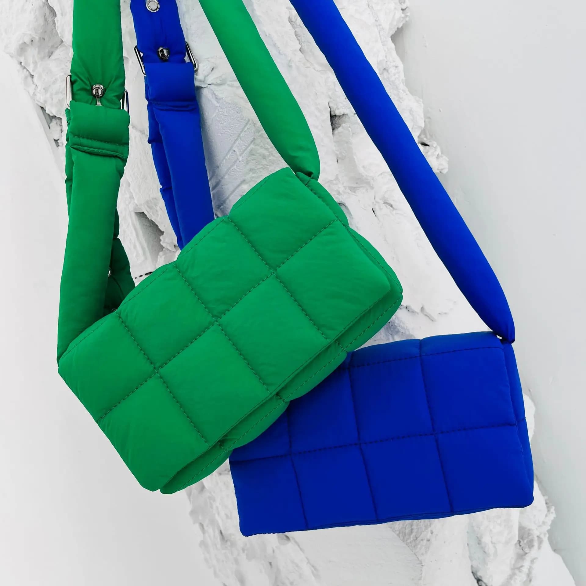 Borse a Tracolla in Cotone Intrecciato per Donne, Borse Firmate di Lusso, Borse a Mano Femminili, Borsa a Tracolla Sling