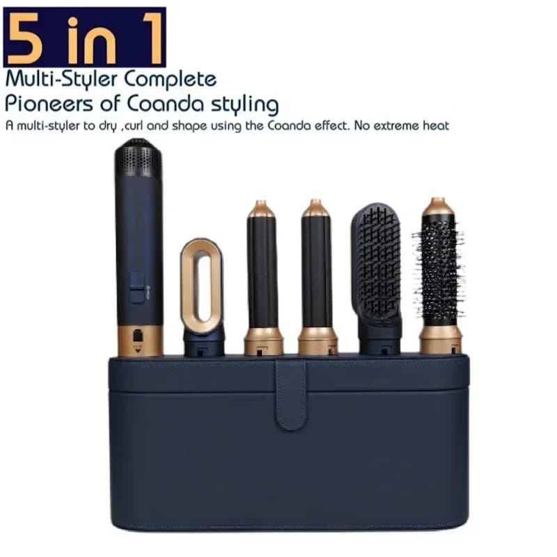 Nuovo Asciugacapelli Multi Hair Styler 5 in1 Ferro arricciacapelli Piastra per capelli con spazzola per capelli Asciugacapelli per asciugacapelli Multi Styler