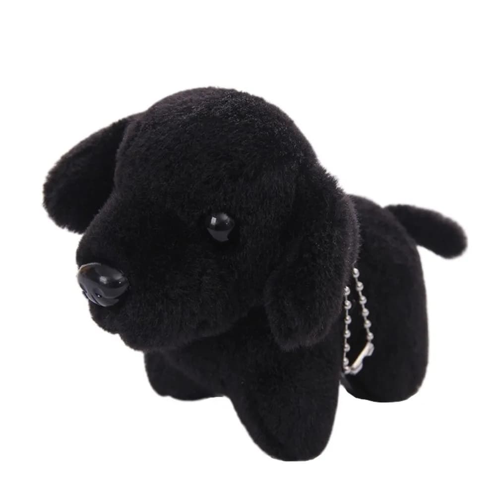 Portachiavi Peluche a Forma di Cagnolino, Decorazione Cartoon, Ciondolo Morbido per Borsa, Regalo di Compleanno per Ragazze e Donne