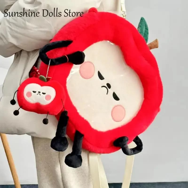 NewAnime Love and Deepspace Caleb Kawaii Doll Apple Itabag Zaino trasparente Divertente borsa a tracolla Messenger Portafoglio Regalo Cosplay