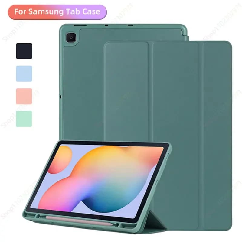 Con portapenne Funda Custodia per la nuova Samsung Galaxy Tab S6 Lite 10.4 2024 SM-P620 P625 SM-P610 P615 P619 Galaxy S6 Lite 10.4''