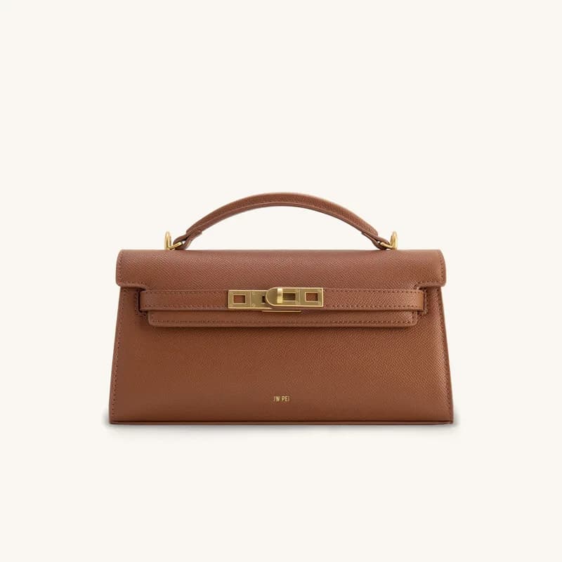 Nuovo prodotto JWPEI: borsa a scatola con motivo coccodrillo - borsa rettangolare, tracolla singola, borsa quadrata piccola
