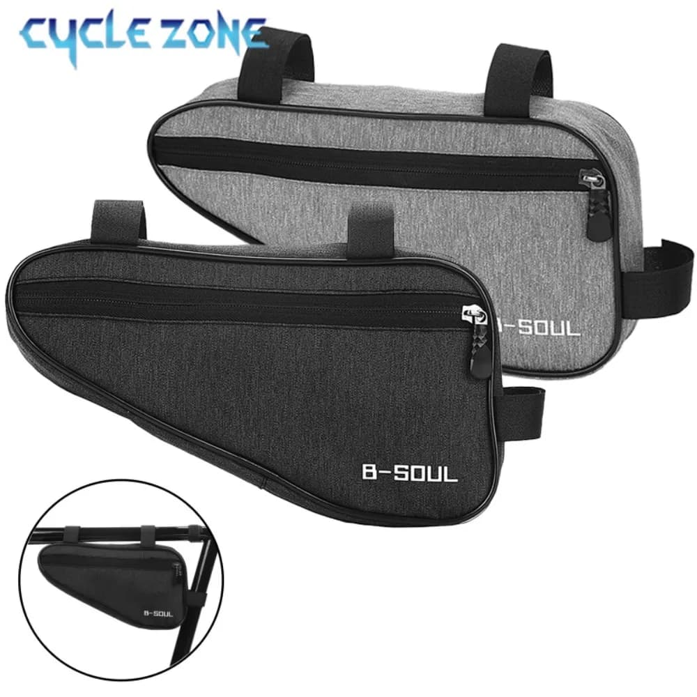 Bicycle triangular bag for saddle for front tube frame for bicycle MTB cycling bag for durable bike accessories