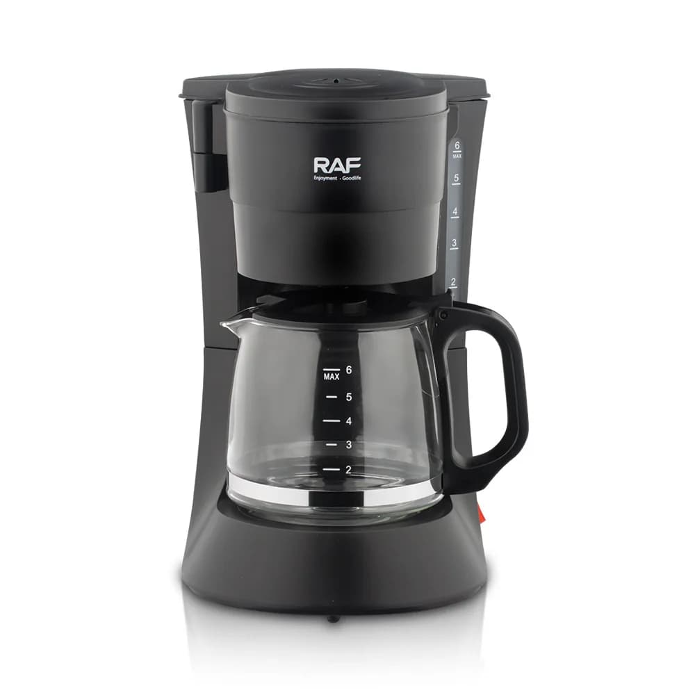 Macchina da caffè elettrica Dirp 600W Tipo americano automatico a goccia, macchina da caffè da 600ML Caffettiera americana per tè al latte