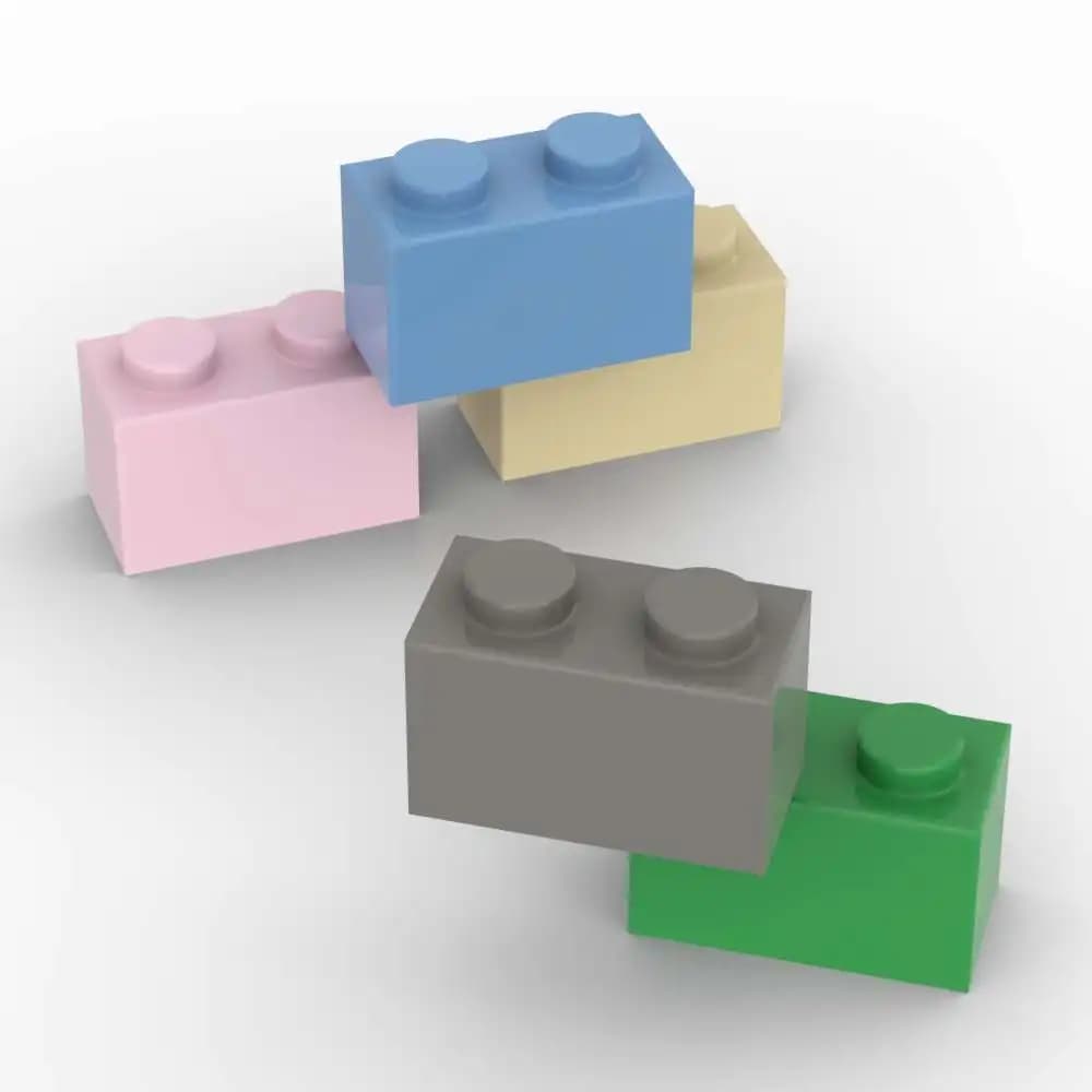 MOC 10PCS 3065 Sostituibile Casa Castello Mattoni High-Tech 3004 1x2 Building Block Giocattolo Adulti Bambini Ragazzi Ragazze Regalo di Giorno Speciale