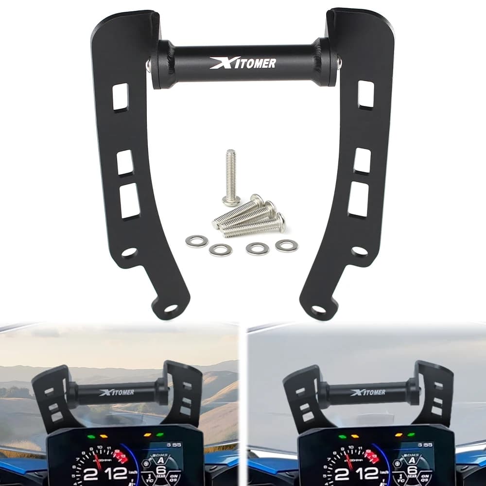 For Suzuki GSX-S1000 GT GSX-S1000 GT Plus 2022 2023-2026 Motorcycle GPS Navigation Plate Bracket GPS Phone Stand Support Holder