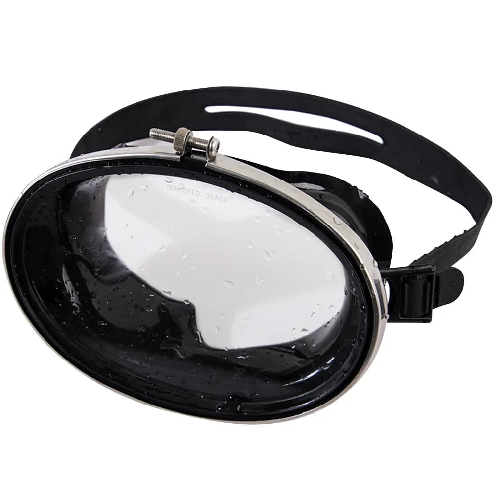 New Underwater Mask Nuoto Occhialini with Tempered Glass and Silicone Lens, HD Diving Occhialini Anti-Appannament for Men and Women