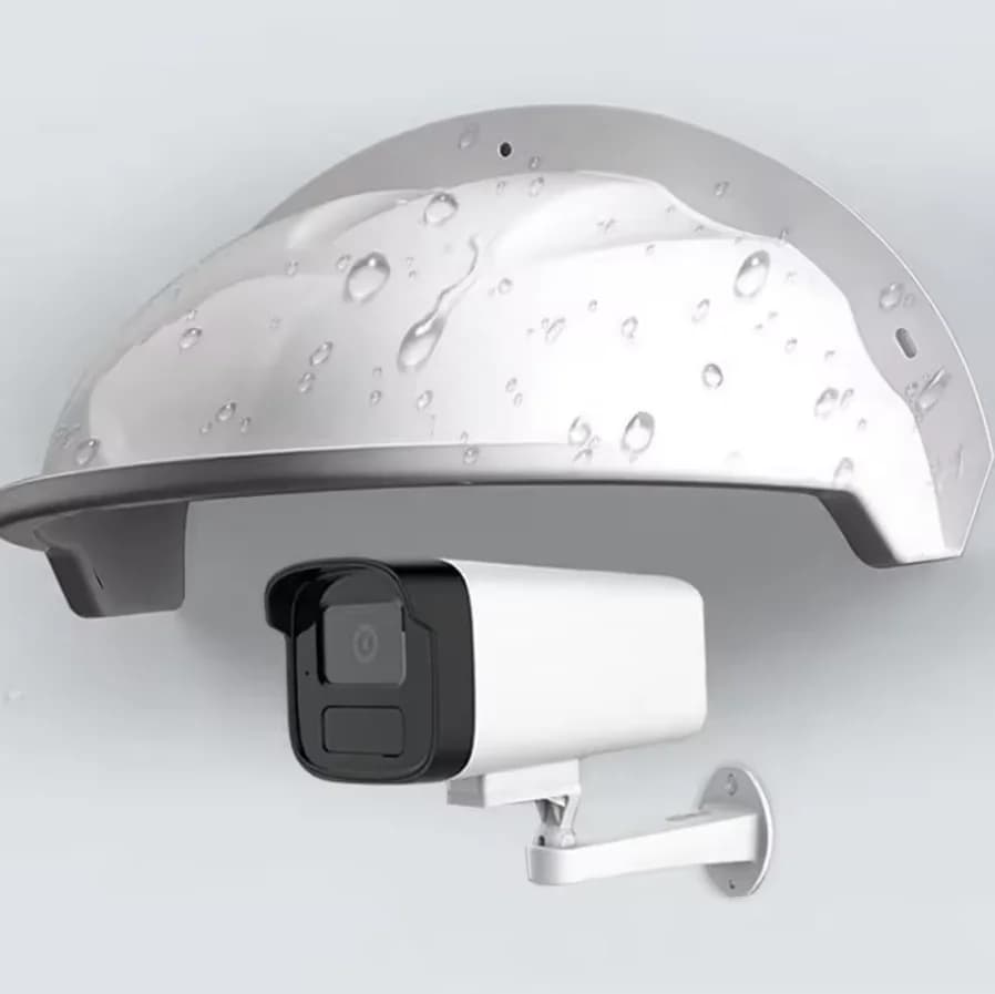 Security Camera Protective Cover Metal Housing Vandalproof Dustproof Sturdy for Sensors Glass Lamps Smoke Detectors Indoor Outdo