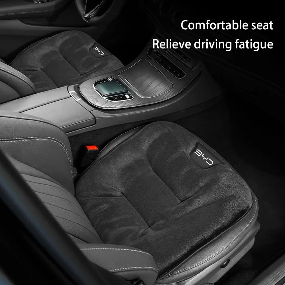 Plush Car Seat Cushion Warm Seat Cover Back Supports Pad Suitable for BYD Seal U Atto3 Atto2 Dophn Seagull S6 S7 Tang X Dream