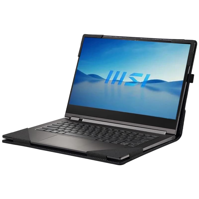 Custodia per MSI Prestige 13 Evo13.3 pollici custodia protettiva per Notebook custodia magnetica staccabile in pelle PU regalo stilo per la pelle