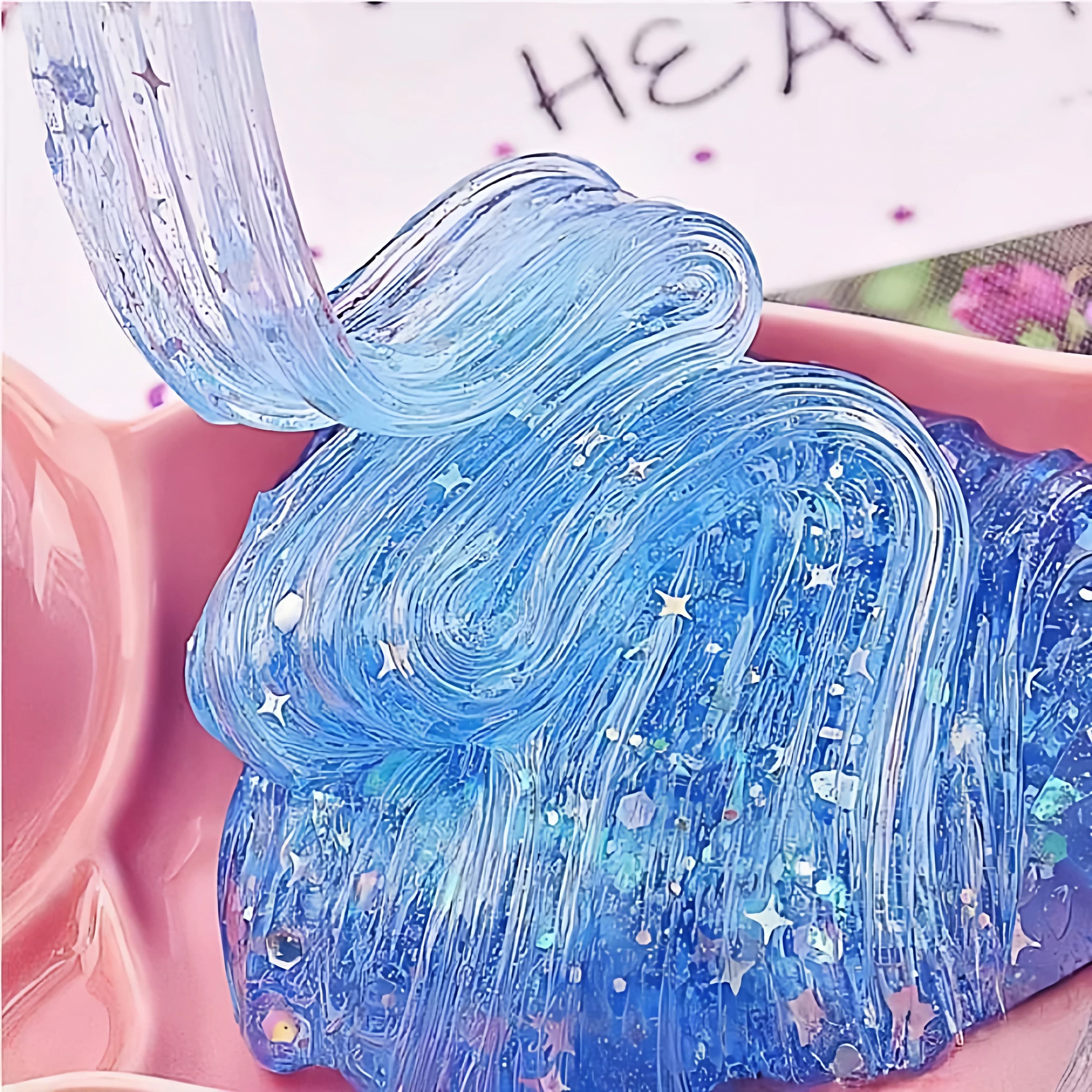 Set Slime Grande Economico, Kit Colla a Bolle Sicuro, Fango Cristallino per Bambine, Giocattolo Non Tossico, Pasta Modellabile Educativa