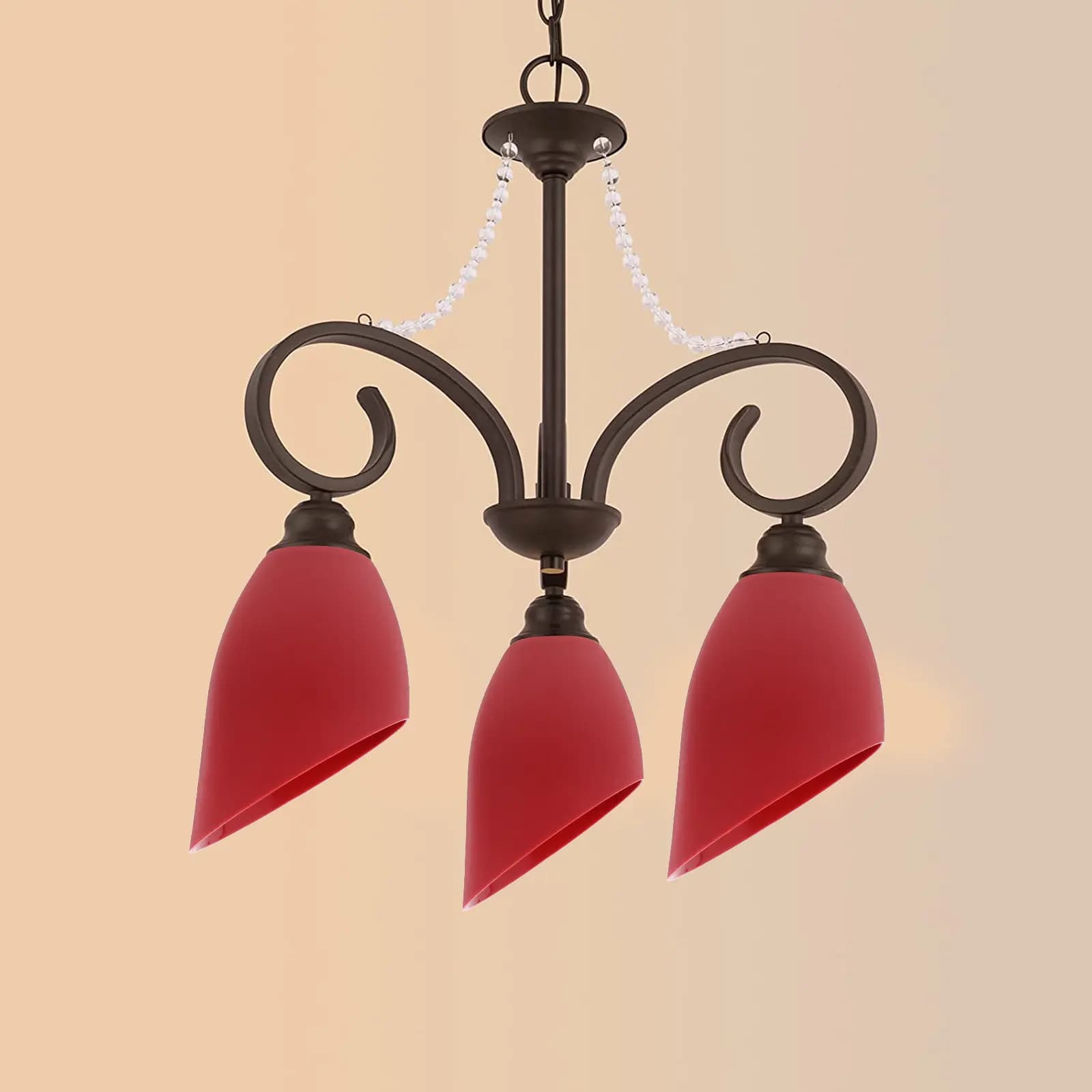 Paralume Piccolo in Plastica a Forma di Ferro di Cavallo, Design Inclinato, Copertura Decorativa per Lampada da Tavolo/Scrivania, Ricambio Moderno in Plastica per Camera da Letto
