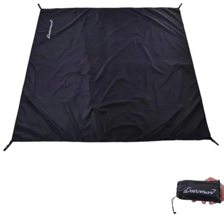 Telo per tenda - Telo impermeabile per campeggio, protezione per il pavimento della tenda resistente, tappetino ultraleggero per escursioni, backpacking, ham radio