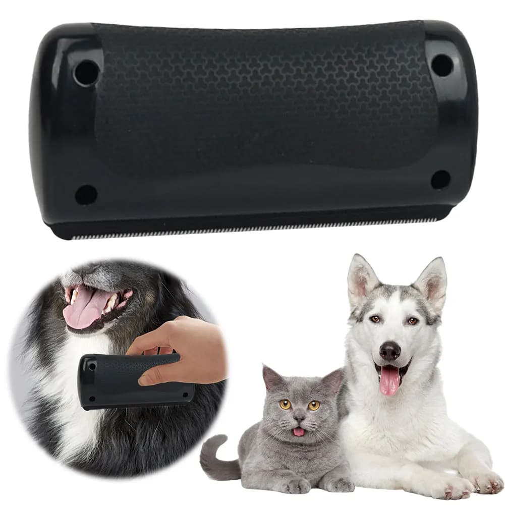 Spazzola per la rimozione del pelo di animali domestici, taglia nodi per peli di cani e gatti, strumento per la toelettatura di cani e gatti
