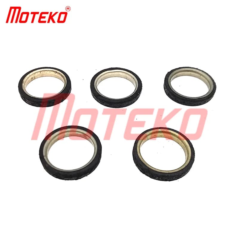 BX15120058 10PCS MUFFLER EXHAUST PIPE O RING FOR GY6 50CC 125CC 150CC SCOOTER ATV QUAD