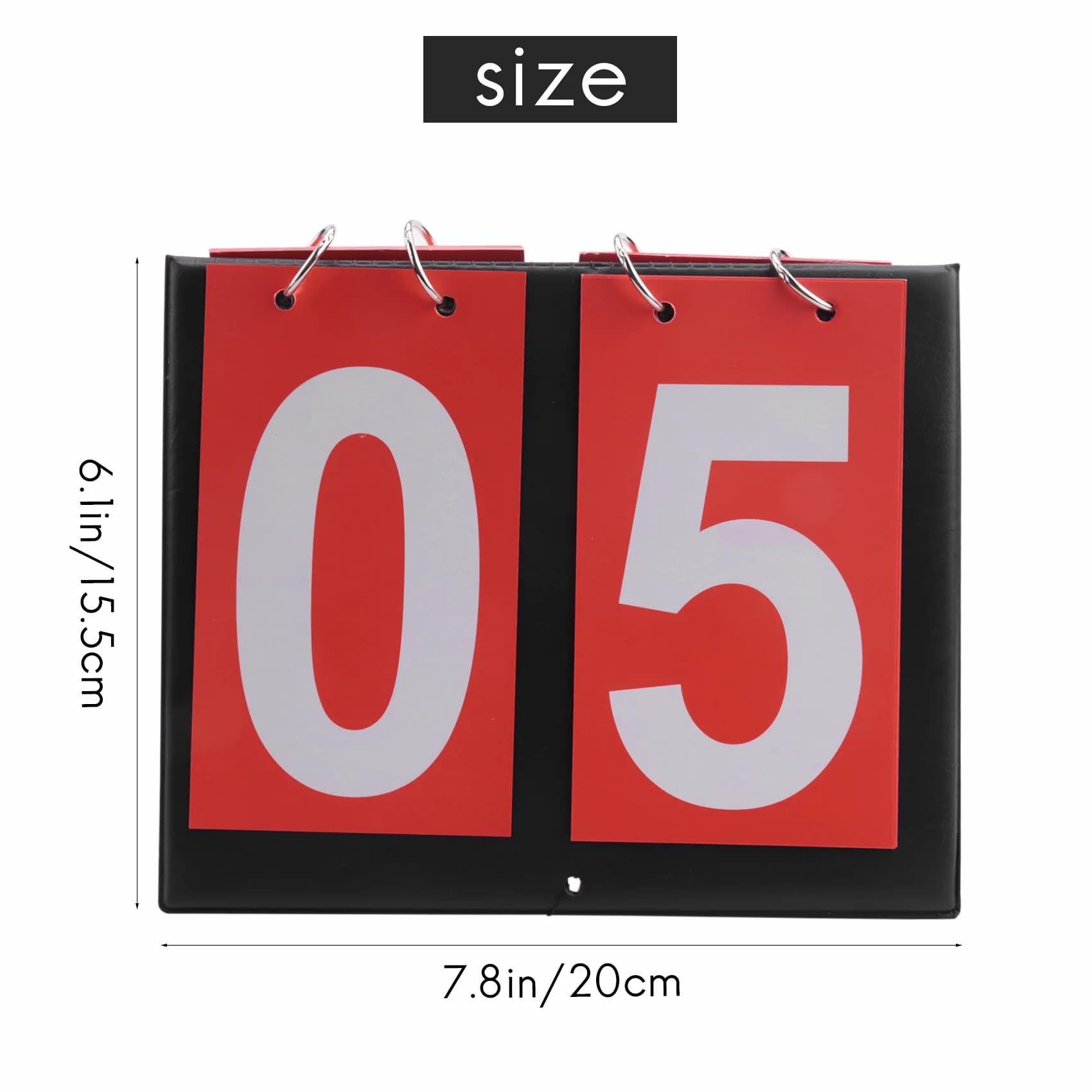 ABMV-Score Keeper 0-9 Pro Set - Contatore Punteggio Portatile per Tennis, Basket, Pallavolo, Calcio e Ping Pong