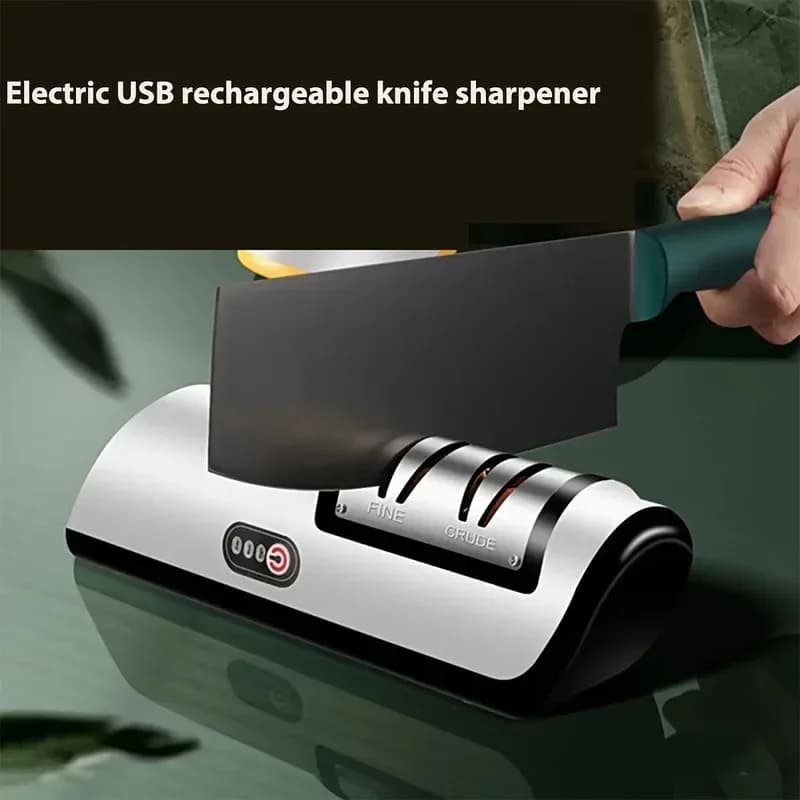 HOMEFISH Affilacoltelli elettrico Multifunzionale automatico professionale 4 marce Affilacoltelli elettrico Accessori da cucina