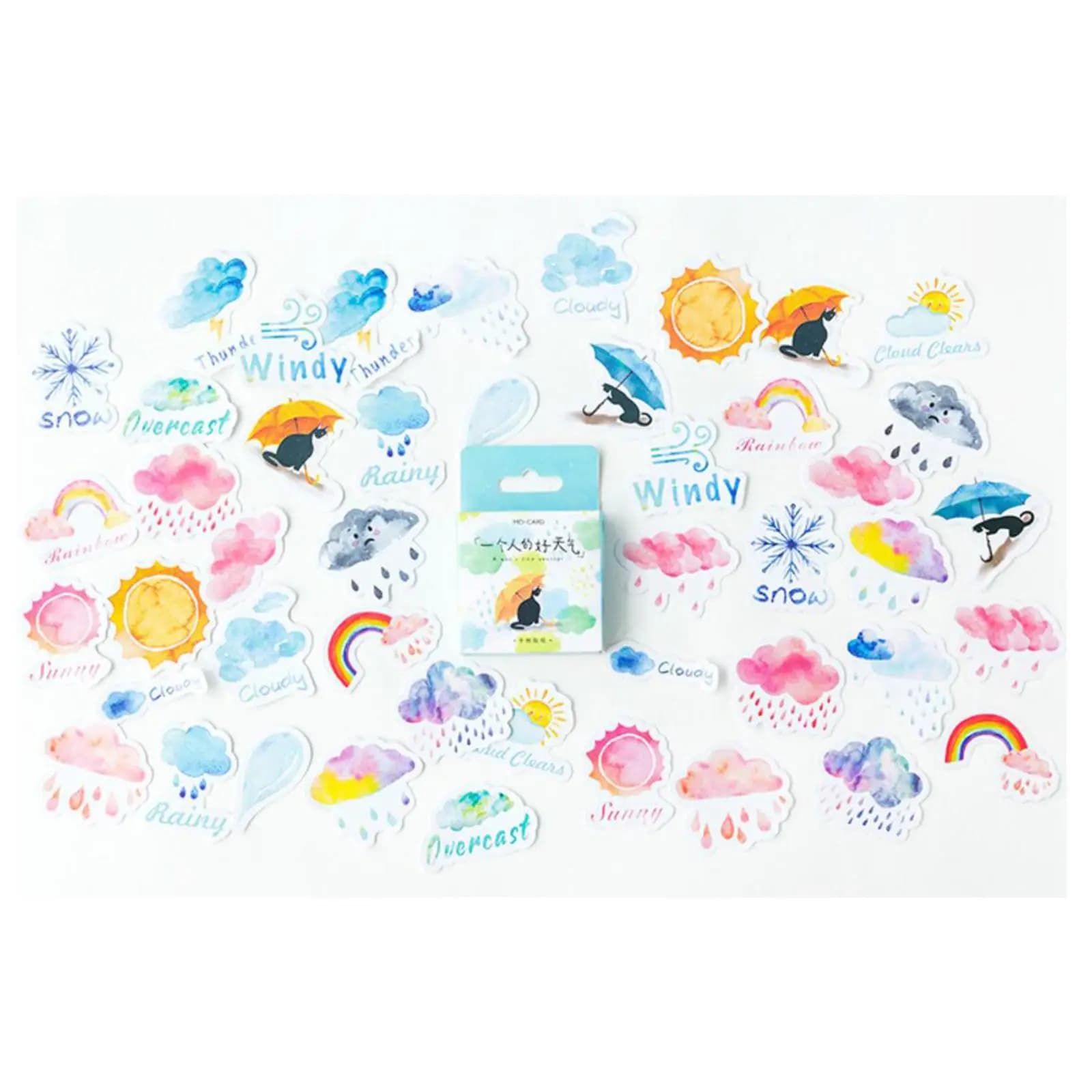 Scrapbooking Stickers DIY Craft Sticker Decorative Paper Albums Diary Decor