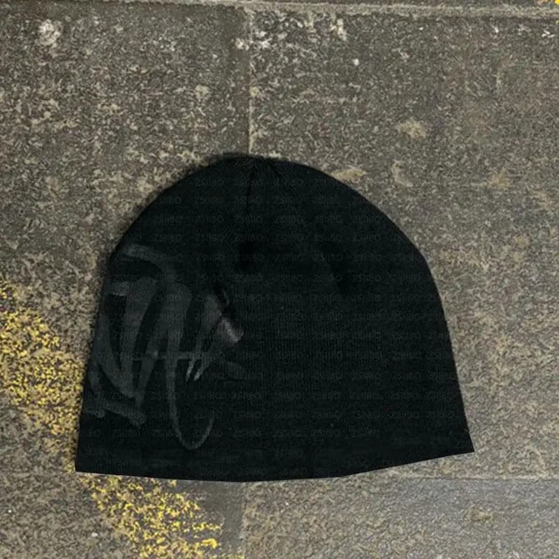 Unisex Warm Letter Hats Fashionable Clothing Accessories Breathable All-Season Cap Cool Style No Brim round Top Hats