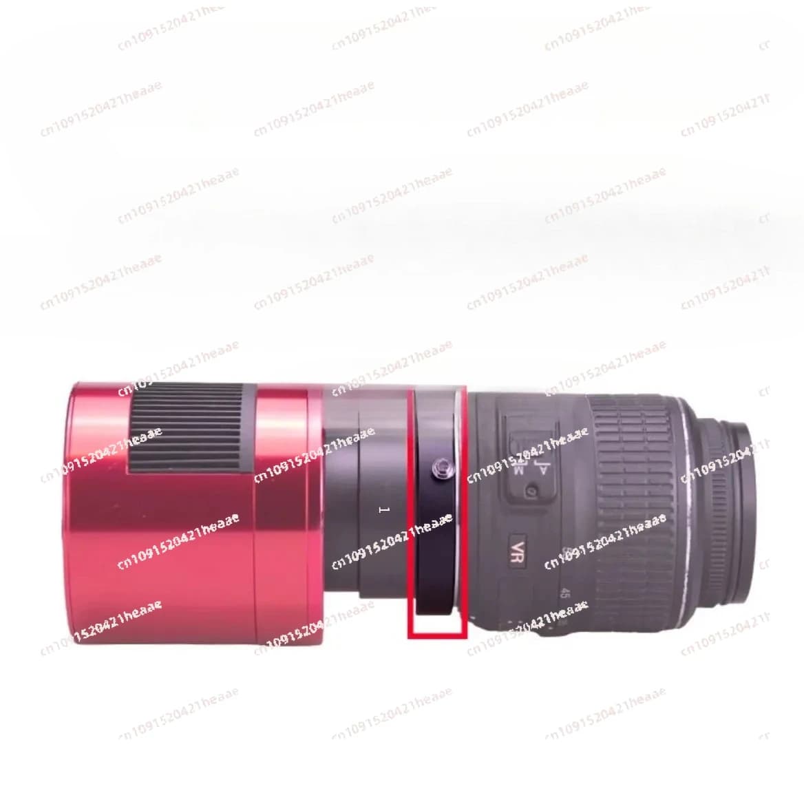 Adatto per l'adattatore per fotocamera astronomica Frozen per l'anello adattatore di conversione dell'obiettivo