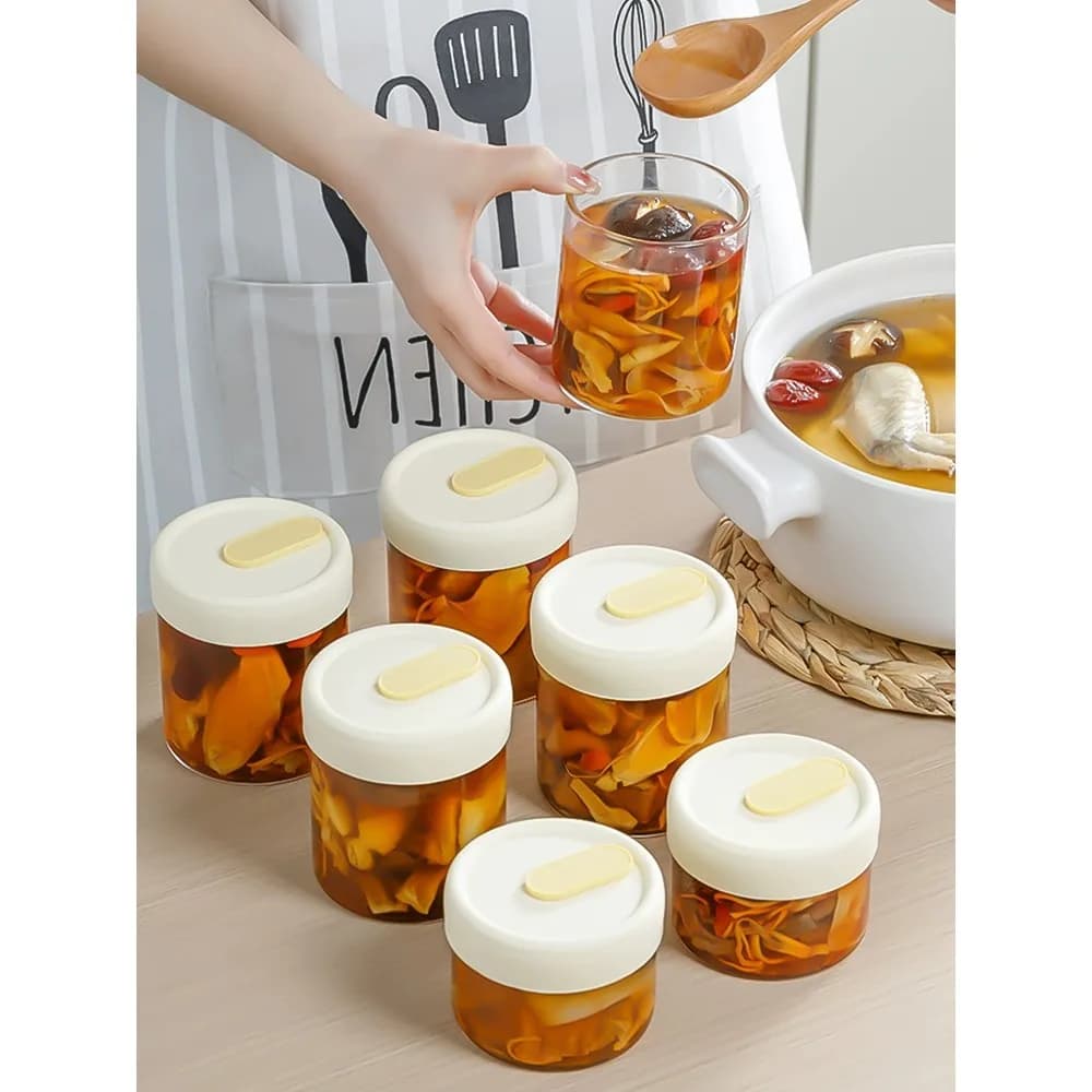 Contenitore per Conservazione Alimenti Congelati, Organizzatore da Cucina, Contenitore Essenziale per Frigorifero, Stile Cinese