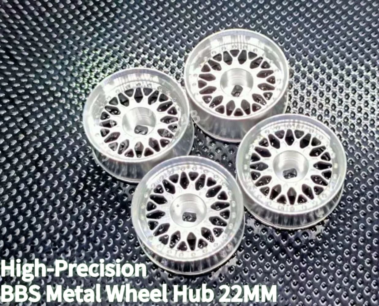 Mozzi ruota in metallo FATJAY 22MM BBS per auto Micro RC: fascia alta, alta precisione, adatti a MINI Q/HGD1/MINI Z/XRX/K989