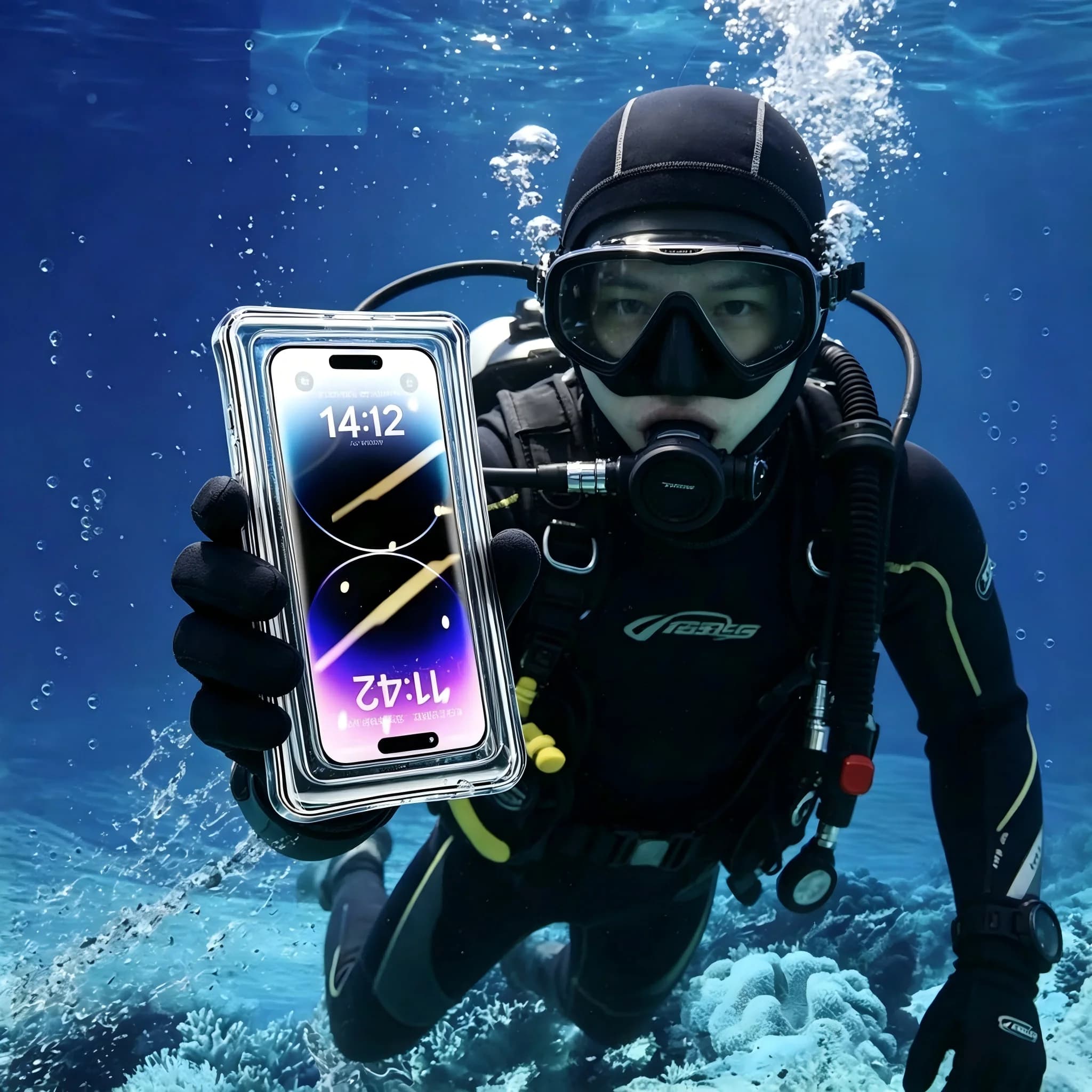 Universal 1Pcs Waterproof Cell Phone Pouch Self Sealing Underwater Phone Protector With Lanyard For Boating Fishing Water Sports Outdoors Vacation Accessory Compatible Most Smartphones Gift