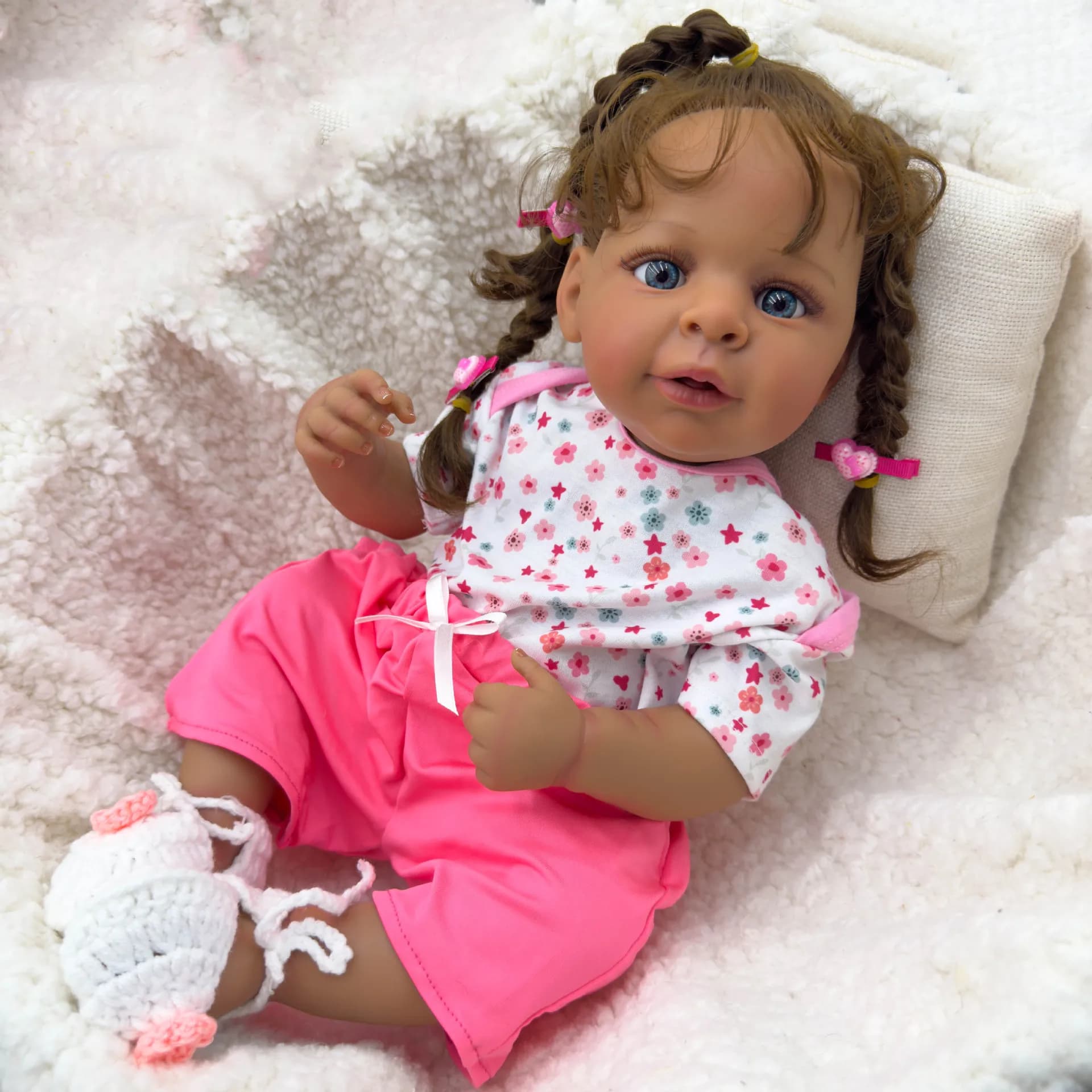 Dark Skin Jaylan bebe Doll Reborn Toddler 49cm Soft Silicone Reborn Baby Doll realistico menina Christmas surprice Girl Gifts Doll