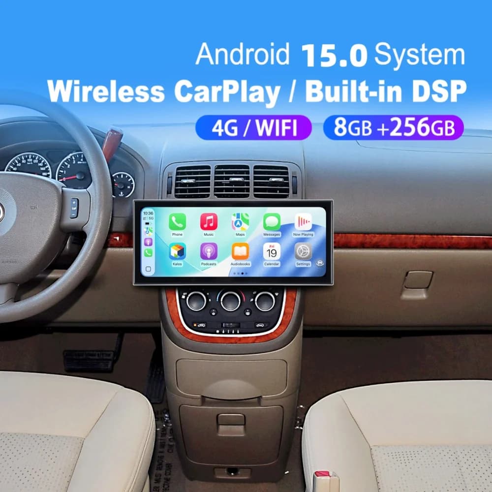 15.8” Android Screen Qualcomm Carplay Car Radio For Buick GL8 2005~2019 Car Autoradio Multimedia Player GPS Navigation Head Unit