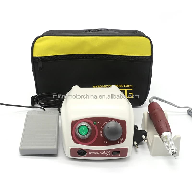 Attrezzatura per Salone di Manicure, Lima Elettrica per Unghie 35K, Strumenti per Lucidatura, Potente Macchina per Unghie 207