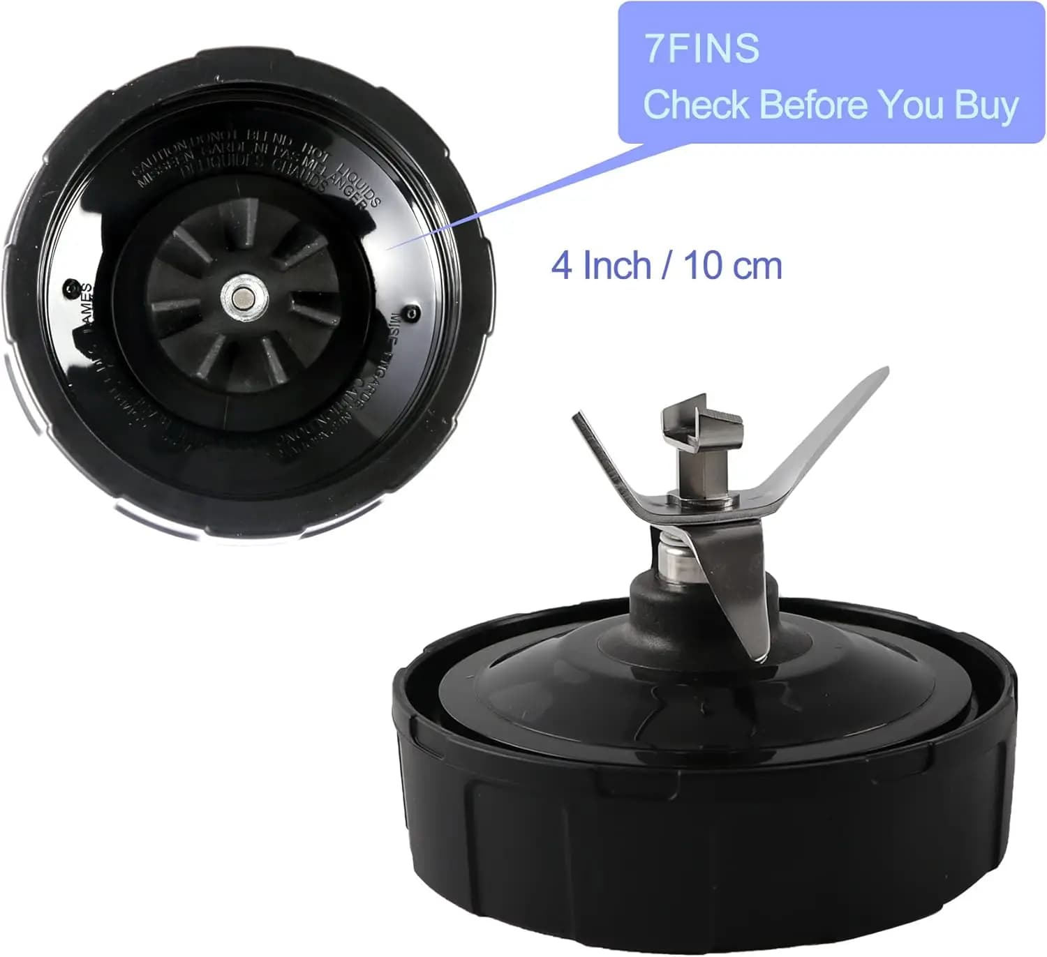 Spare parts for extractor blade group 7 wings for Ninja Auto iQ BL480 BL482 BL642 BL682 NN102