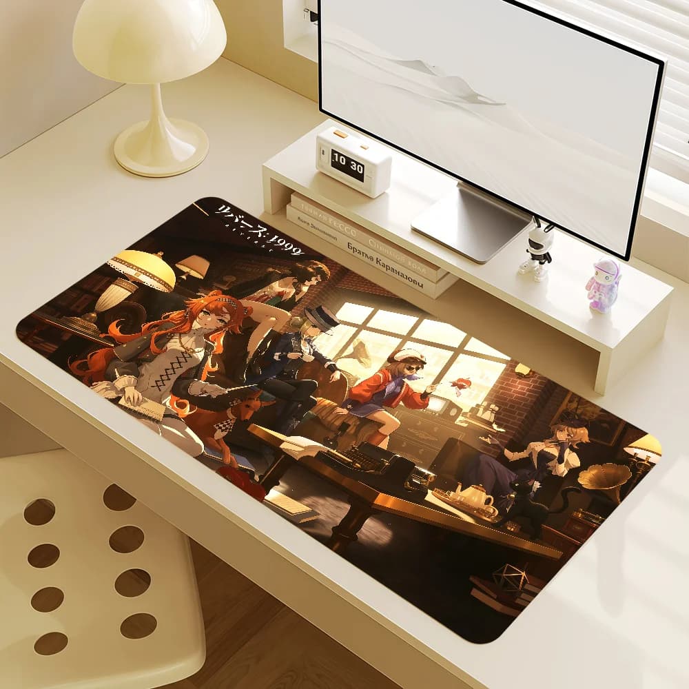 Mouse Retro Pad MousePad Non-slip 1999 Lockedge Office Style R-Reverse Game Student Gaming Thickened Large Writing Pad Cushion