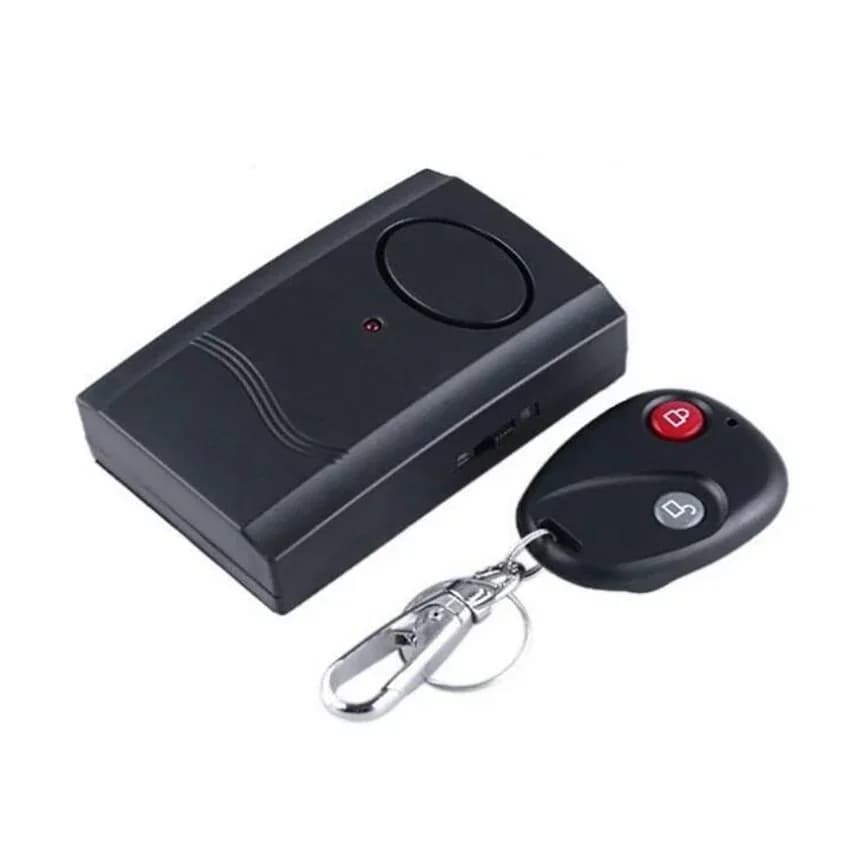 Allarme porta Telecomando antifurto wireless Allarmi di sicurezza per porte e finestre, 120 dB super rumoroso, allarme per bicicletta moto