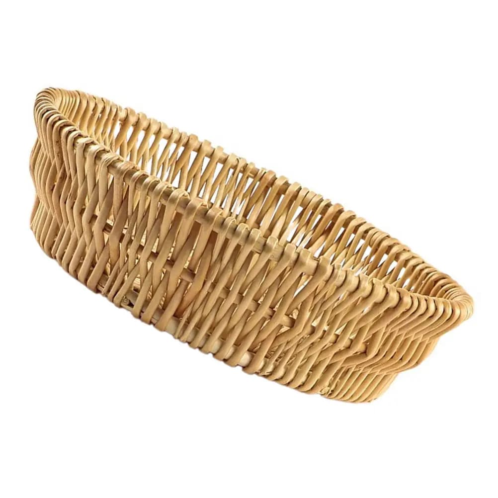 Cesto portaoggetti intrecciato da scrivania per caricabatterie, cavi, cosmetici, calzini, biancheria intima, articoli vari, casa, ufficio, bagno, camera da letto