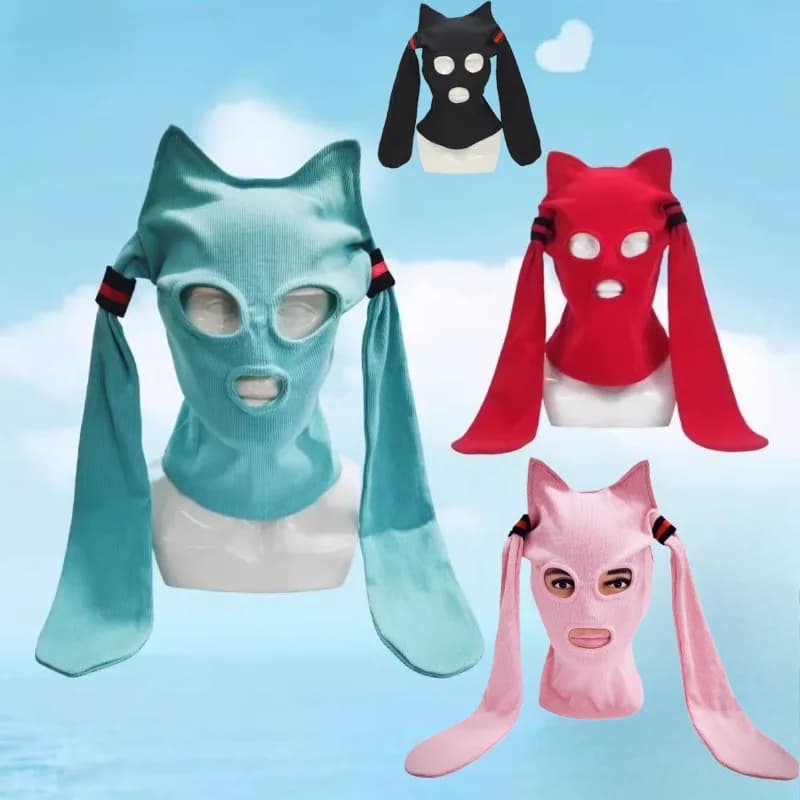 Anime Cosplay Funny Mask Cos Punches Motorcycle Scarf Animal Scarf Mask Masked Halloween Unisex Party Costume