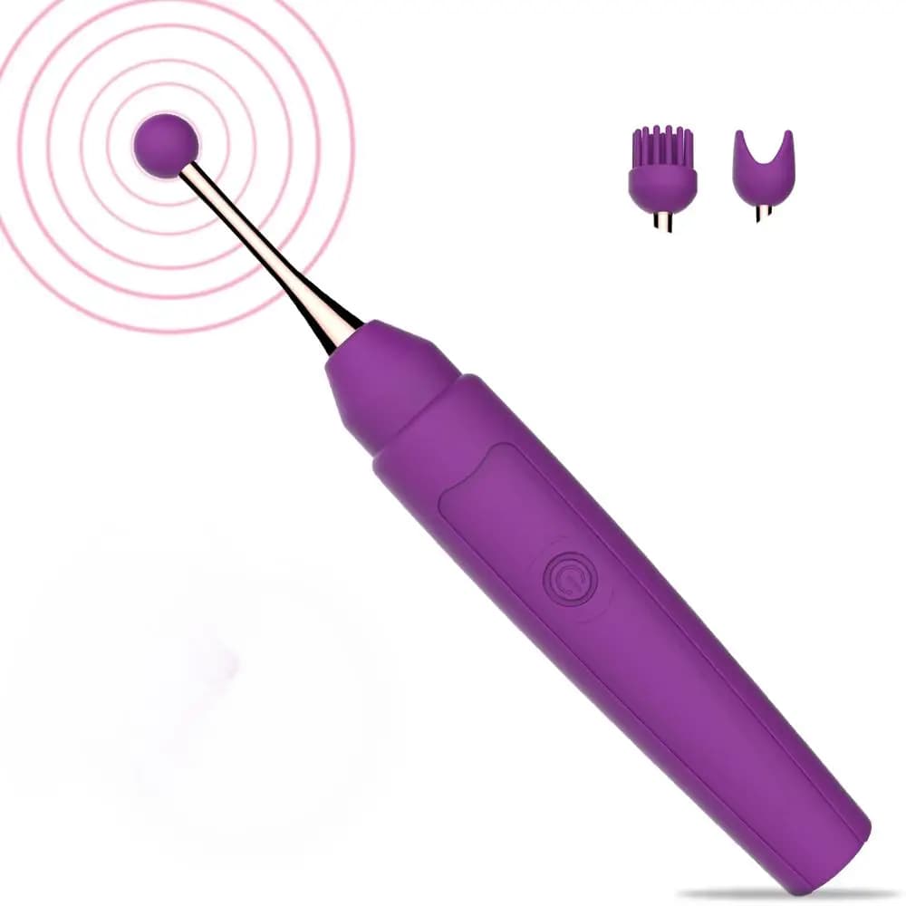 For Women, Use a Silicone Honey Bean Dot Fountain Pen, Vibrating Strongly at 10 Frequencies to Stimulate the C‑Spot for Massage