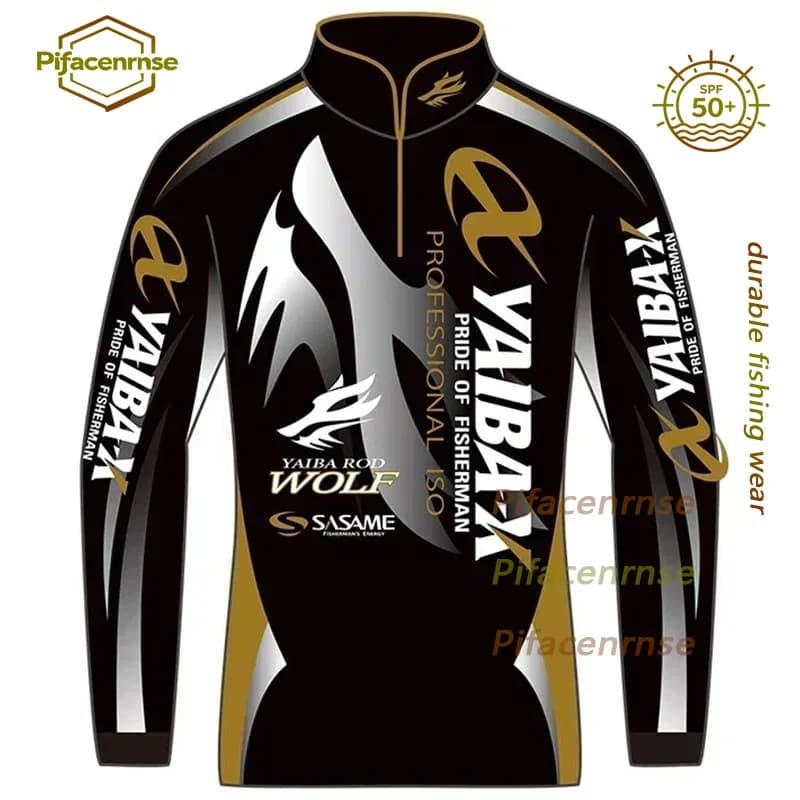 2026 fishing clothes Anti-UV outdoor quick drying ventilation sunscreen long-sleeved fishing suits Cycling pesca