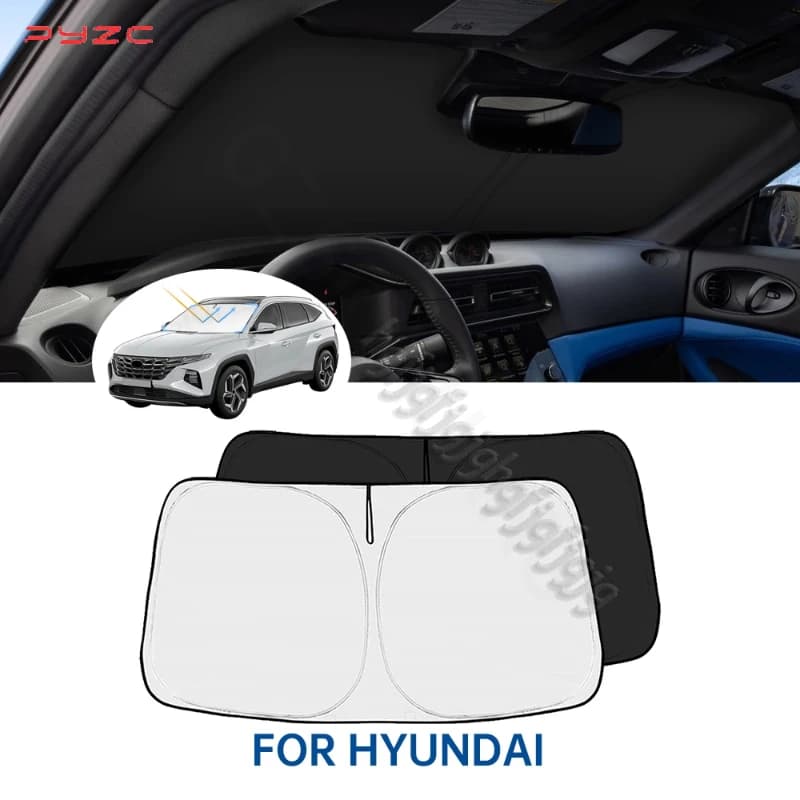 Parabrezza Parasole Visiera Per Auto Finestra Anteriore Parasole Copertura Per Hyundai Tucson Sonata Elantra Kona Ioniq 5 Ombrellone Accessori