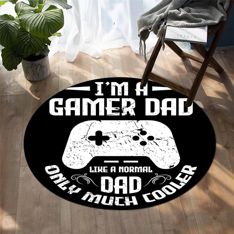 Soft Rolling Mat for Games Room, Children's Mat, Circular Mat for Flooring, Yoga Mat, Esports Chair Mat, Dropshipping