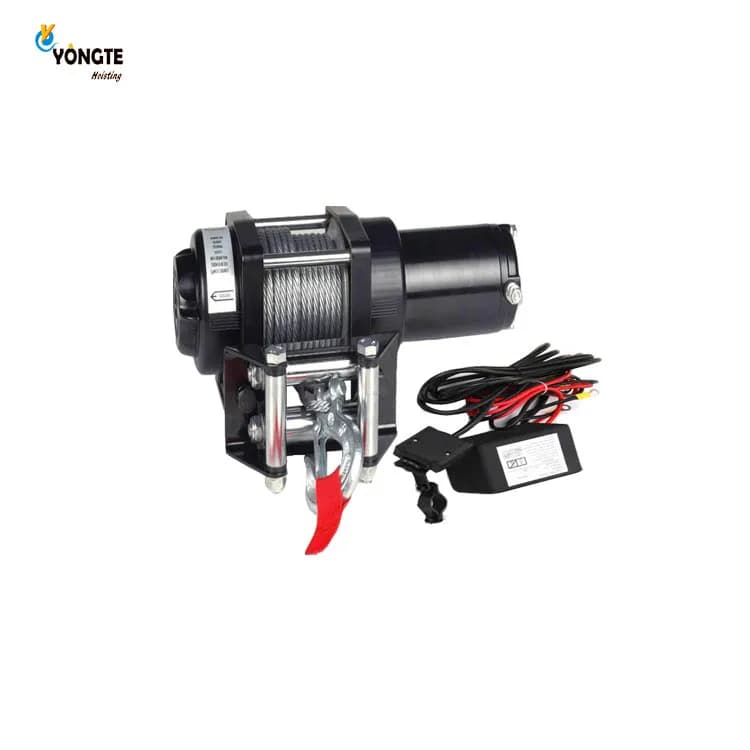 ATV 4000LB Electric Boat Anchor 12v Mini Electric Fishing Winch