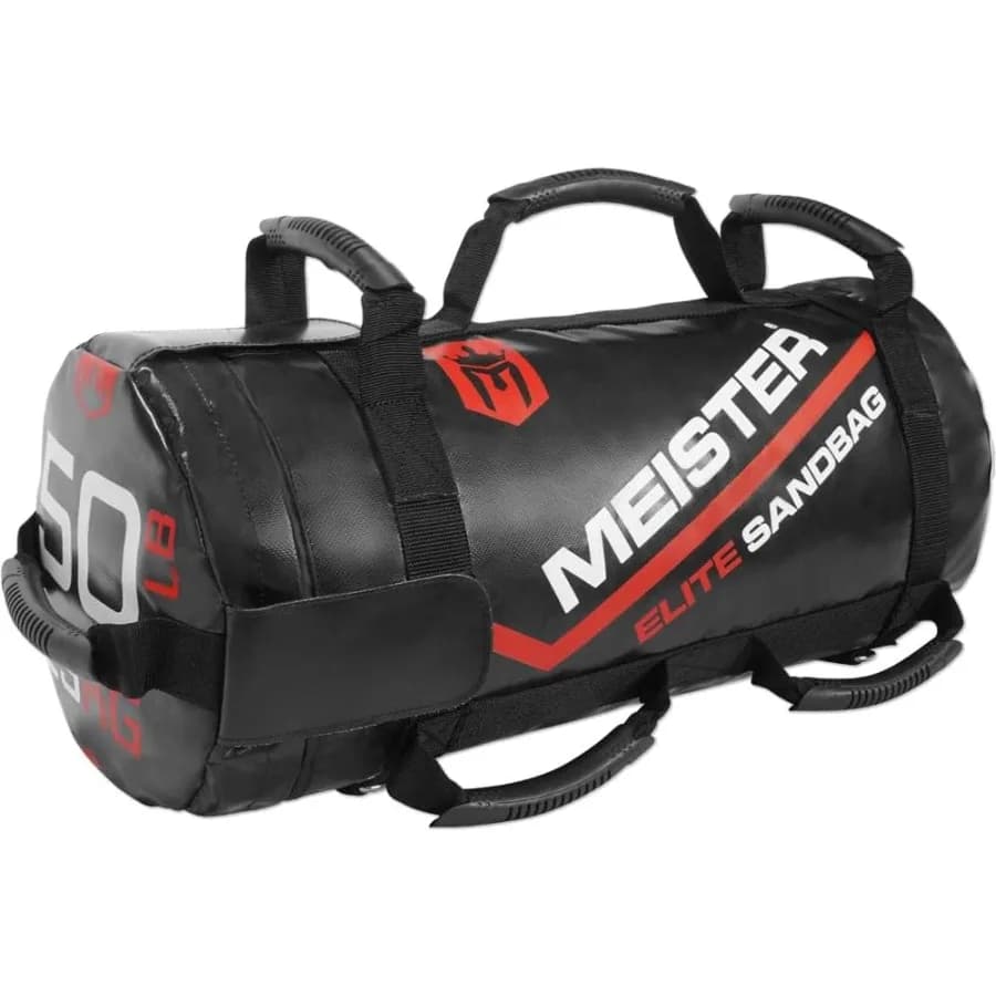 Elite Fitness sand pack of 50 pounds with 3 removable kettlebells