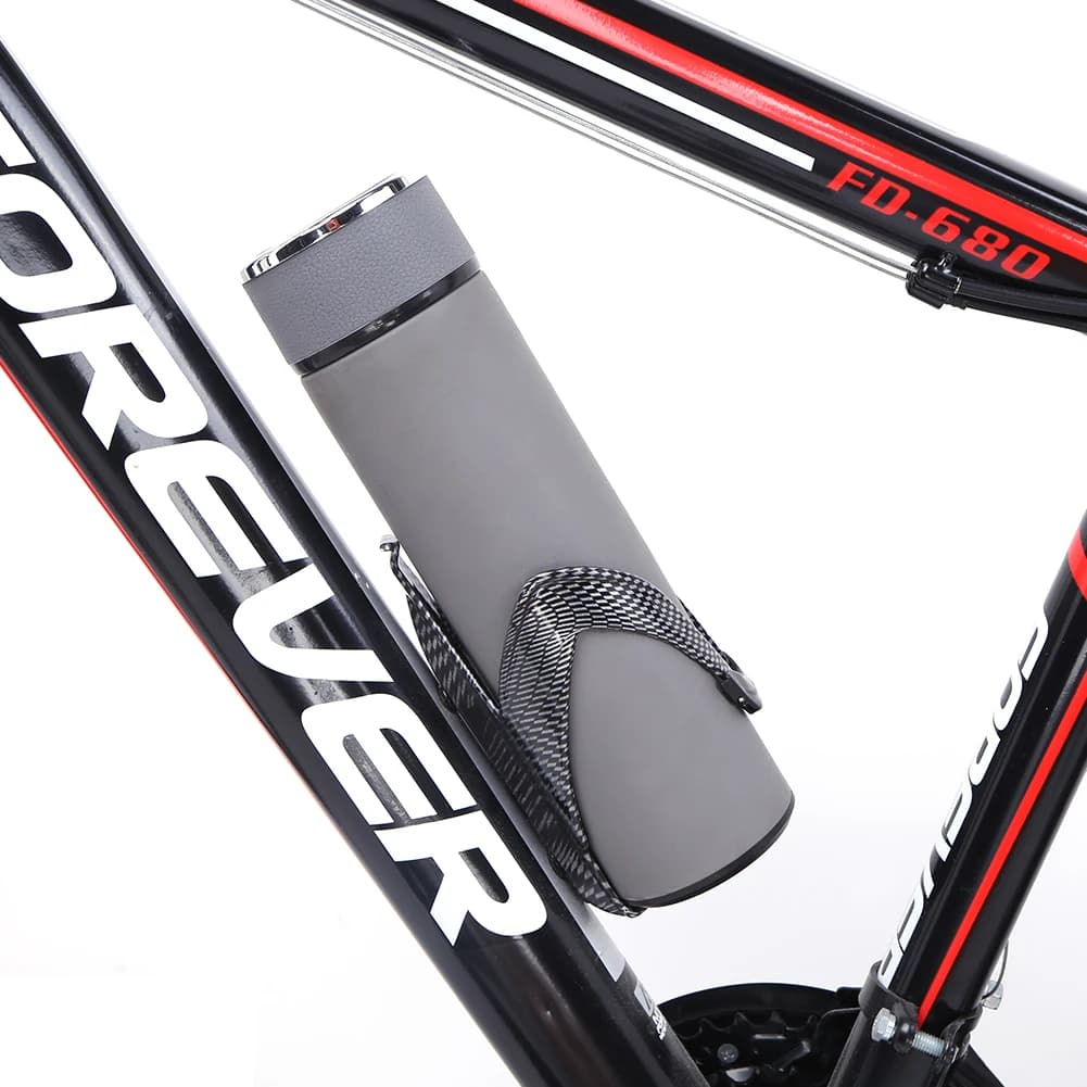 Road bike rack for bicycle Gabbia for drinks in carbon fiber