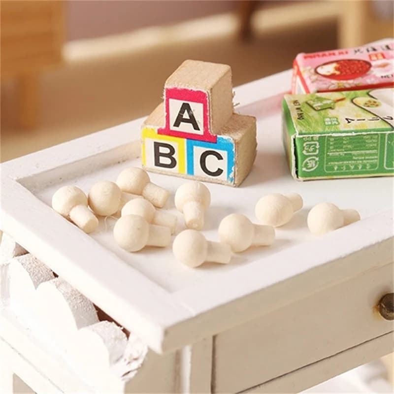 10 pezzi 1:12 casa delle bambole in miniatura porta cassetto finestra maniglia mobili hardware modello decorazioni per la casa accessorio giocattolo