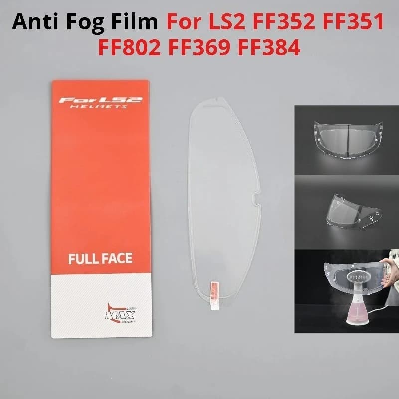 Pellicola antiappannamento per visiera moto per caschi LS2 FF352 FF351 FF802 FF396 FF384, accessori per caschi da moto