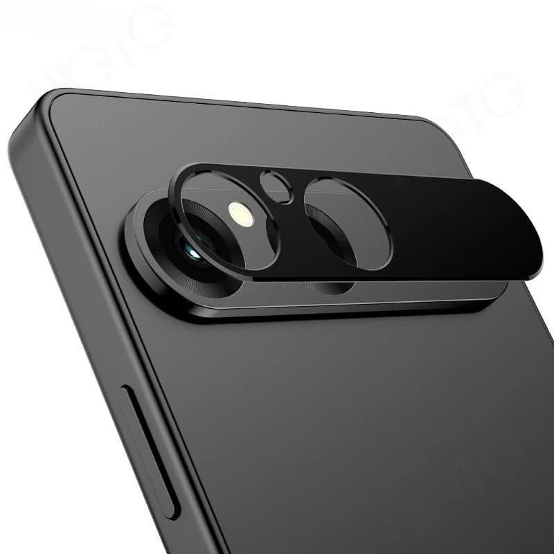 Protezioni per fotocamera in metallo di alluminio per Sony Xperia 10 VII Proteggi schermo per obiettivo cavo per Xperia10VII Pellicola per anello per obiettivo
