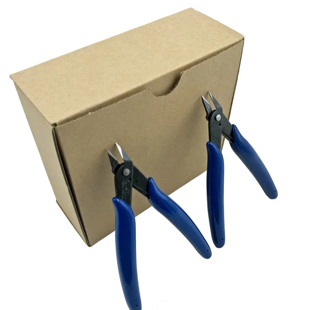 2 pz/lotto US PLATONE 170 FAI DA TE Elettronico Diagonale Pinze di Serraggio Lato di Taglio Pinze Wire Cutter Forbici Modelli di Utensili di Rettifica