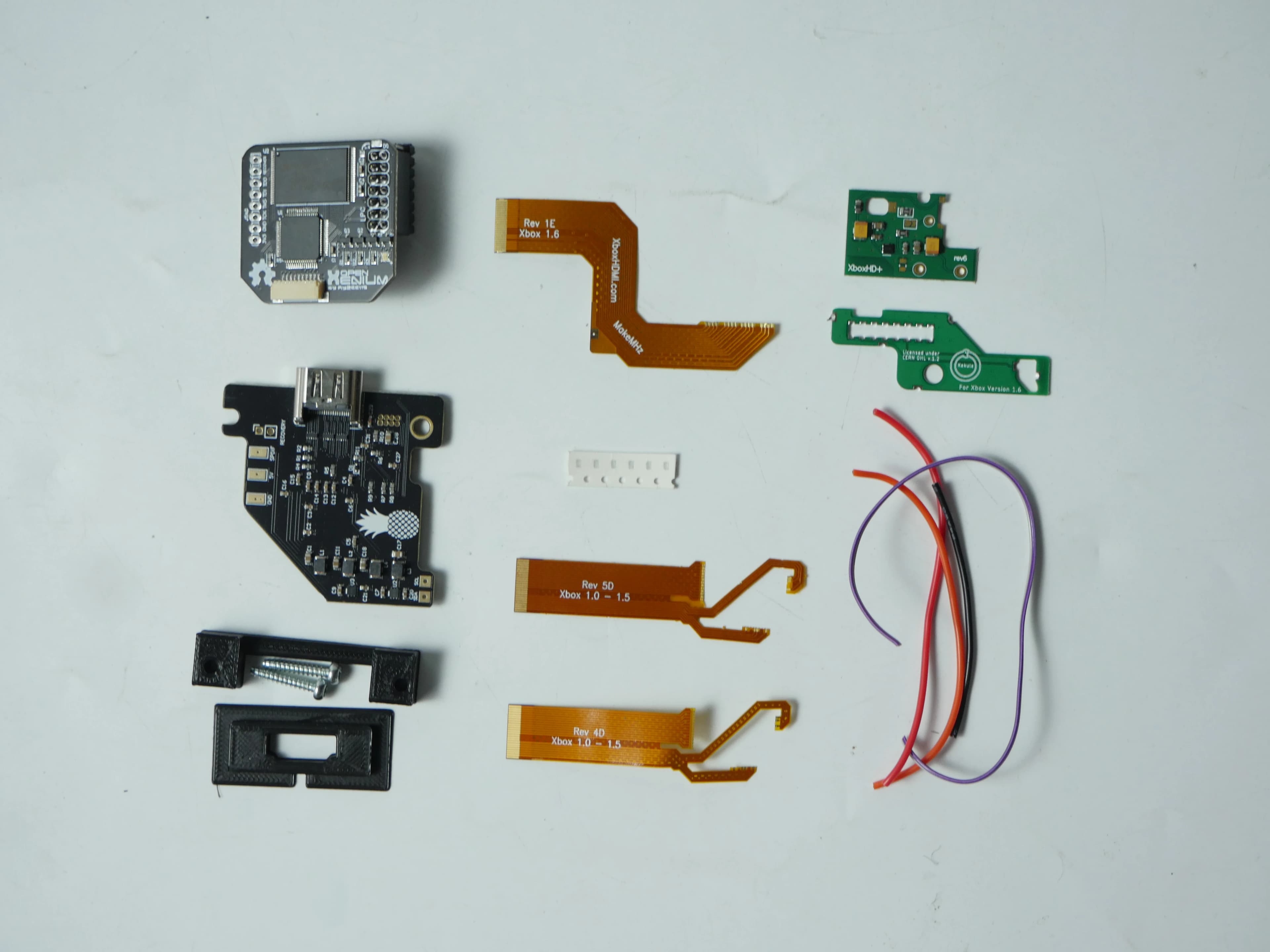 XbozHD+ game console HDMI modified kits