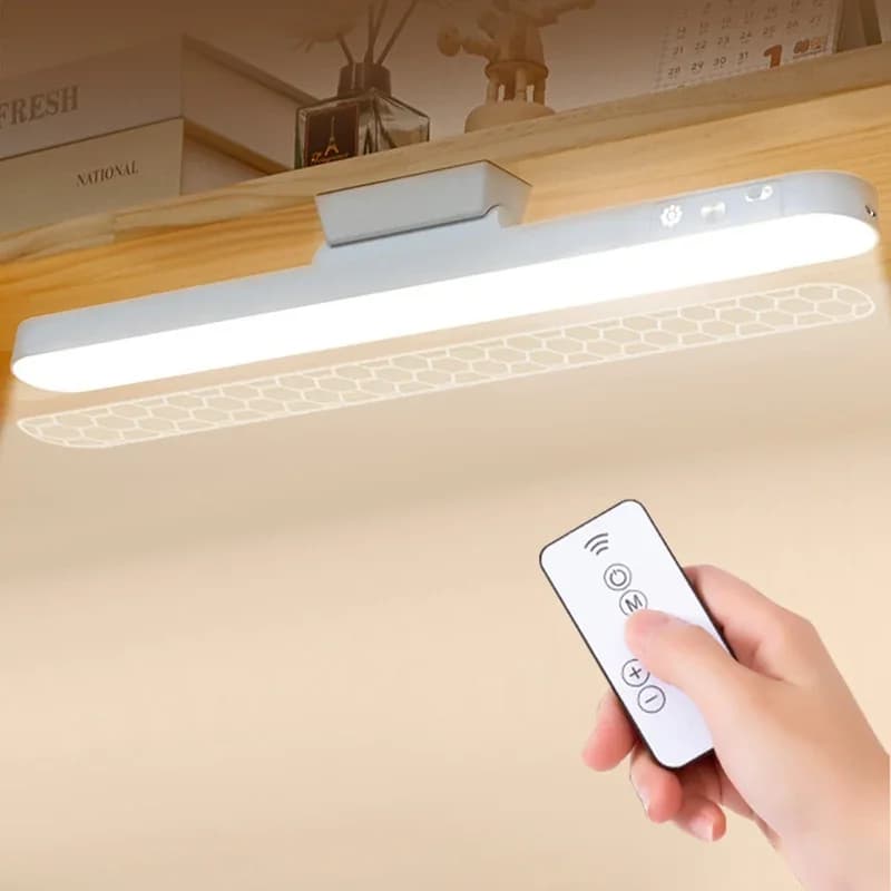 Lampada da Tavolo Magnetica Sospesa, Ricaricabile USB, Luce da Lettura Colorata Dimmerabile, Illuminazione Notturna per Armadio e Guardaroba